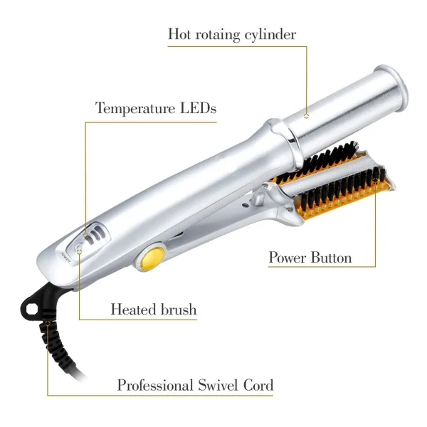 Iron Hair Straightener & Curling - Image 2