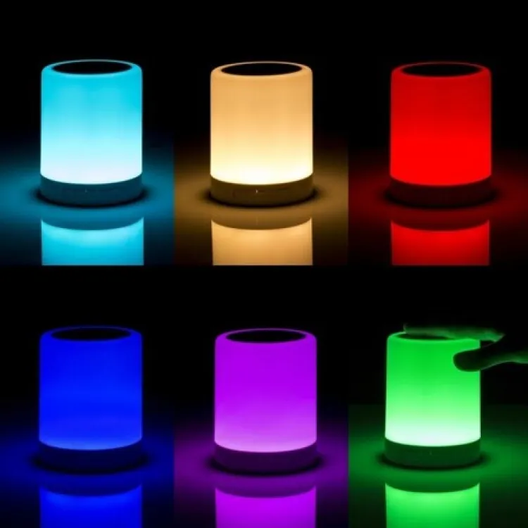 Portable Touch Lamp Bluetooth Speaker - Image 2