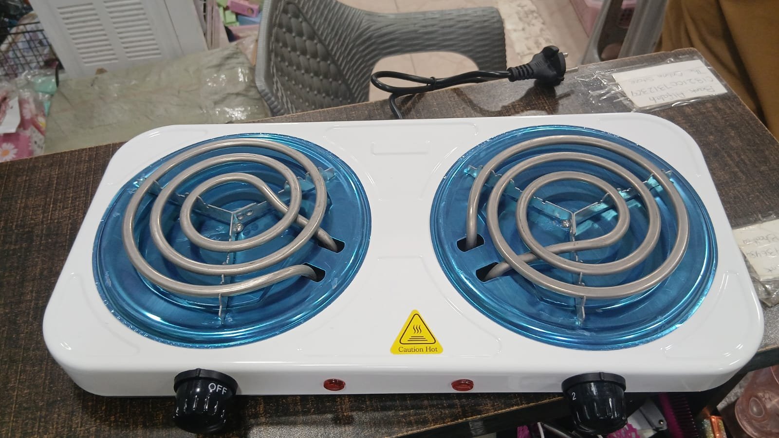 Double Electric Stove - Image 3